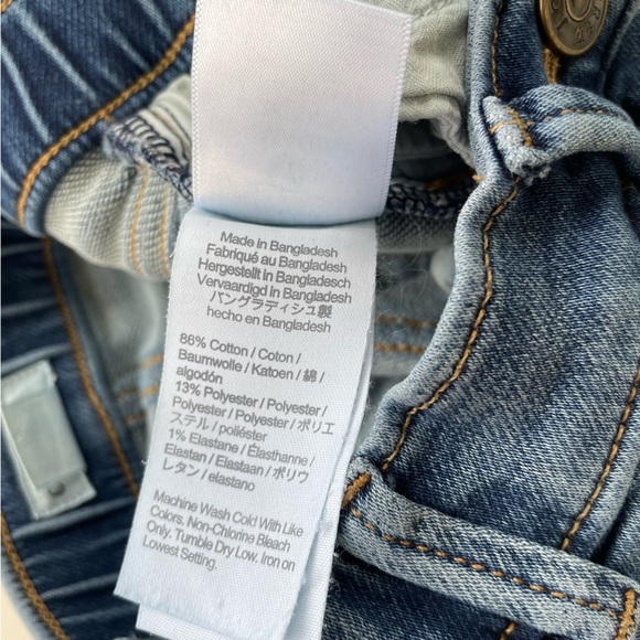 J.Crew Crewcuts Girls Navy White Striped Jeans Outfit LOT OF TWO Size XS, 4/5 - Picture 12 of 15